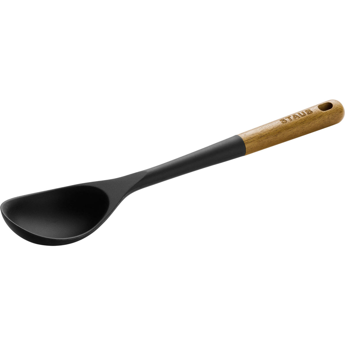 Sort serveringsske på 31 cm fra Staub