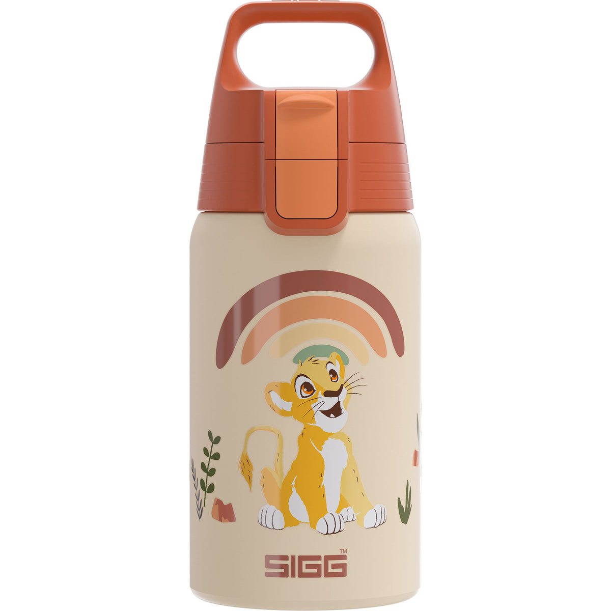 SIGG Shield ONE drikkeflaske, 0,5 liter, med Løvernes Konge-motiv