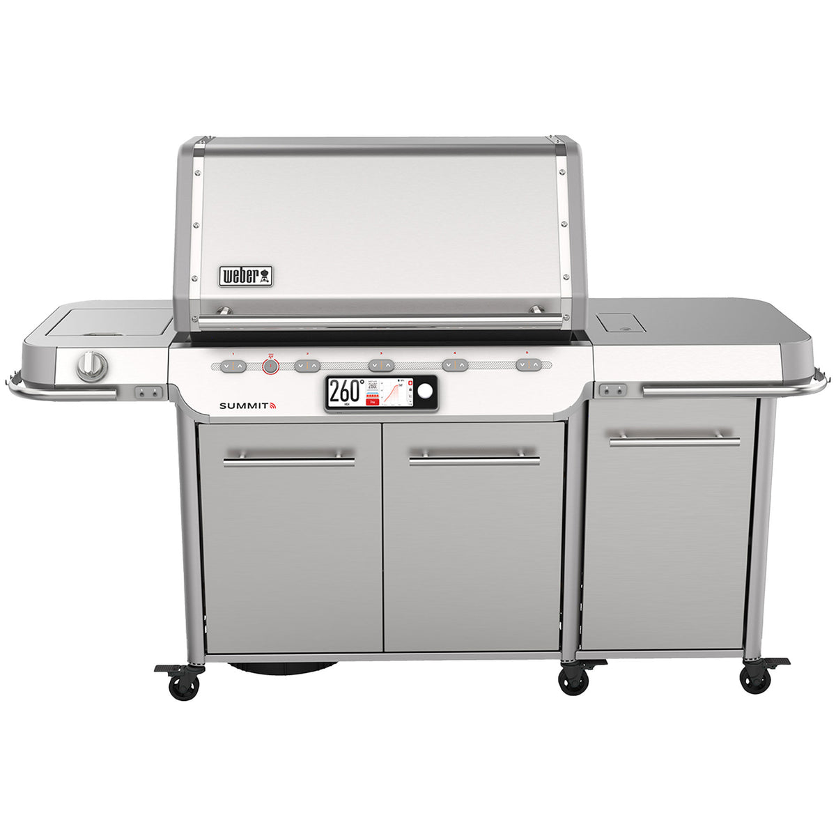 Weber Summit FS38X S gasgrill i rustfrit stål