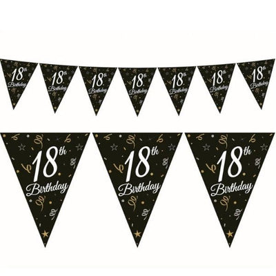 Se 18 Års Papirguirlande Med Flag 28 x 270 Cm ❤ Kæmpe udvalg i Godan ❤ Hurtig levering: 1 - 2 Hverdage samt billig fragt - Varenummer: BAR-774196 og barcode / Ean: '5902973147582 på lager - Udsalg på Fest | Sæson Fester | Fødselsdag Spar op til 65% - Over 1112 kendte brands på udsalg