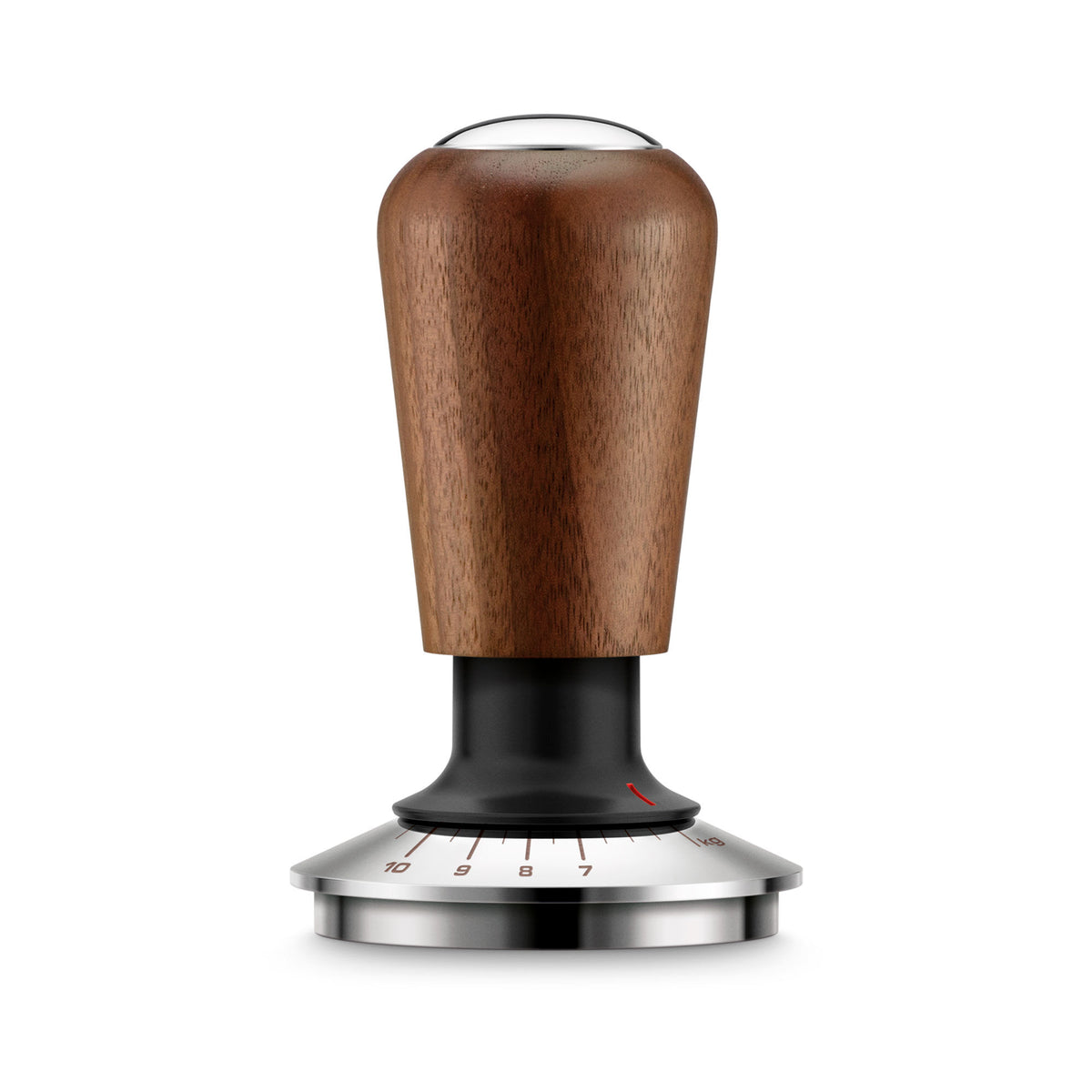 Sage SEA302WLW Force Gauge tamper i 58 mm og valnød med trykmåler