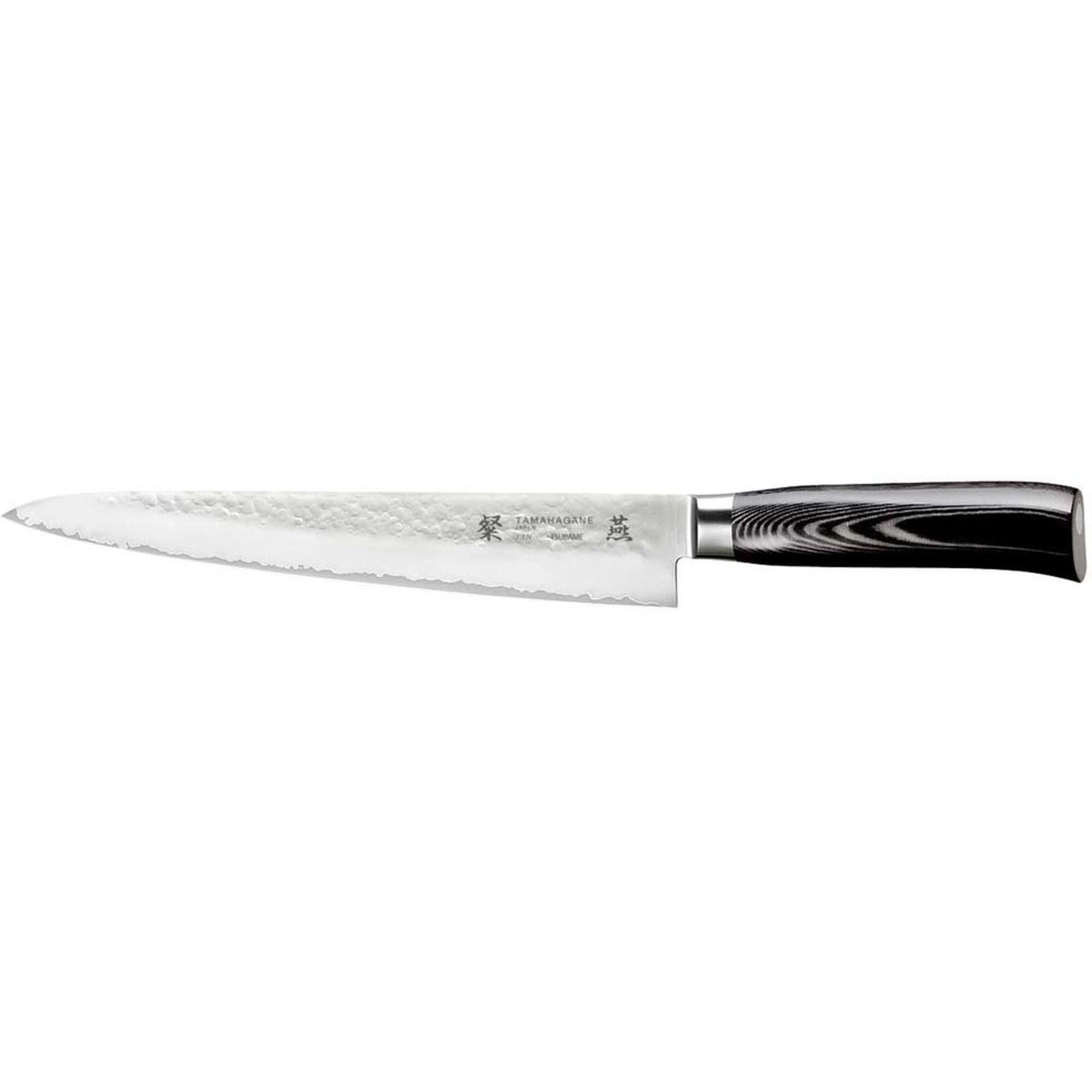 Tamahagane SAN Tsubame trancherkniv 24 cm med banket klinge
