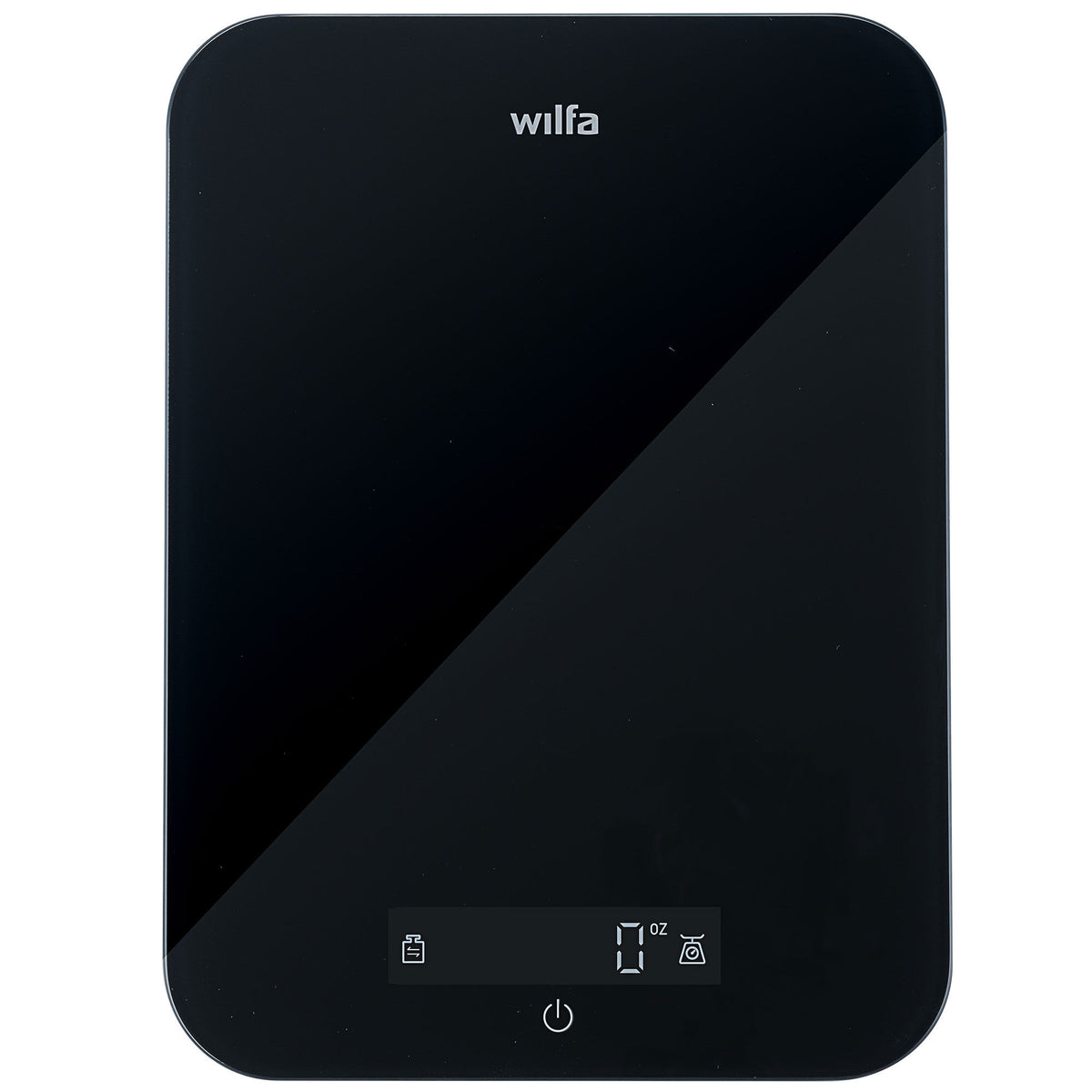 Wilfa Max KS2B-10 køkkenvægt med stor vægflade