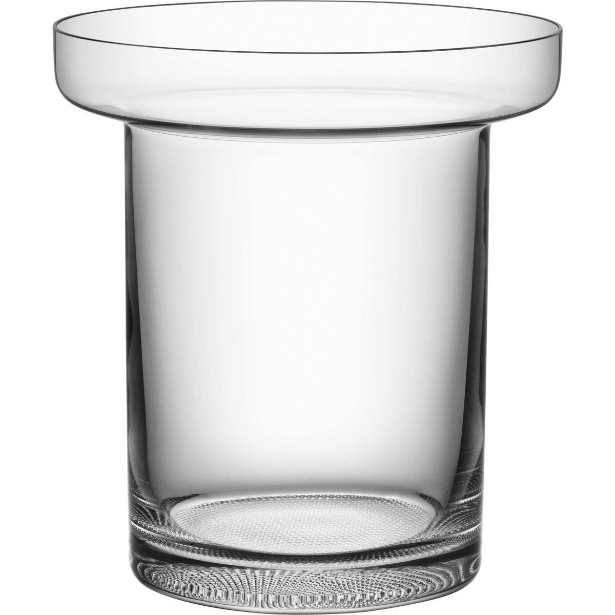 Transparent Kosta Boda Limelight vase på 19,5 cm