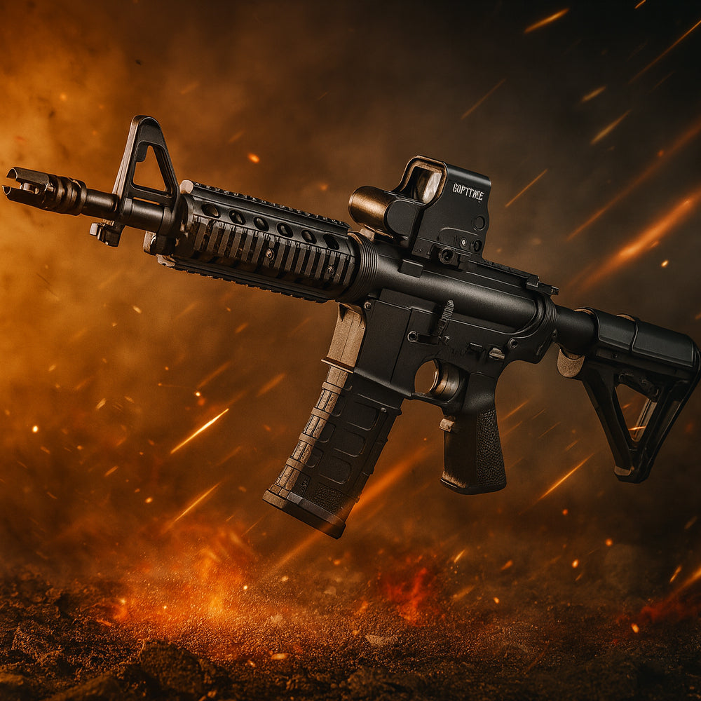 Se Gel Blaster - Elektrisk Gevær - model M4A1 ✔ Kæmpe udvalg i Satana - Køb online på udsalg og tilbud lige nu ✔ Billig fragt og hurtig levering - Varenummer: Satana-42850343518286 på lager - Udsalg på Hus & Fritid > Få op til 67% i rabat - Find over 1.798 brands på udsalg