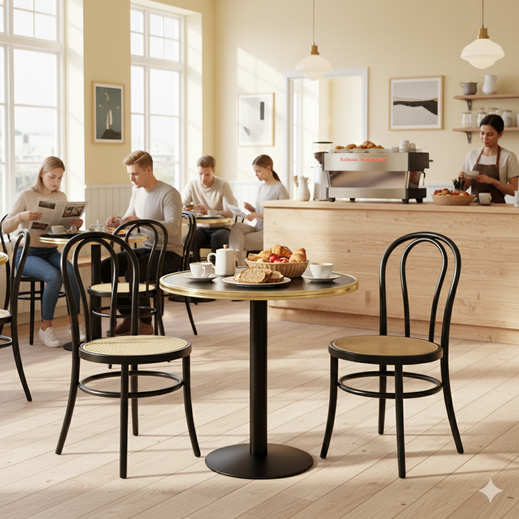 Se Cafépakke Wiener med flet ❤ Kæmpe udvalg i Zederkof - Køb online på udsalg og tilbud lige nu ❤ Hurtig levering til lave fragtpriser - Varenummer: Zederkof-384784 - Udsalg på Indendørs - Bord- og stolepakker - Indendørs cafépakker Spar helt op til 57% - Kæmpe udsalg på over 739 brands