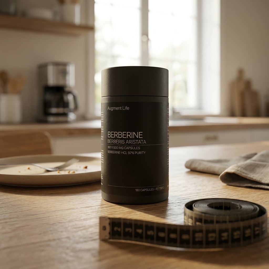 Augment Life Berberin 500 mg kosttilskud, stor pakning med 300 kapsler