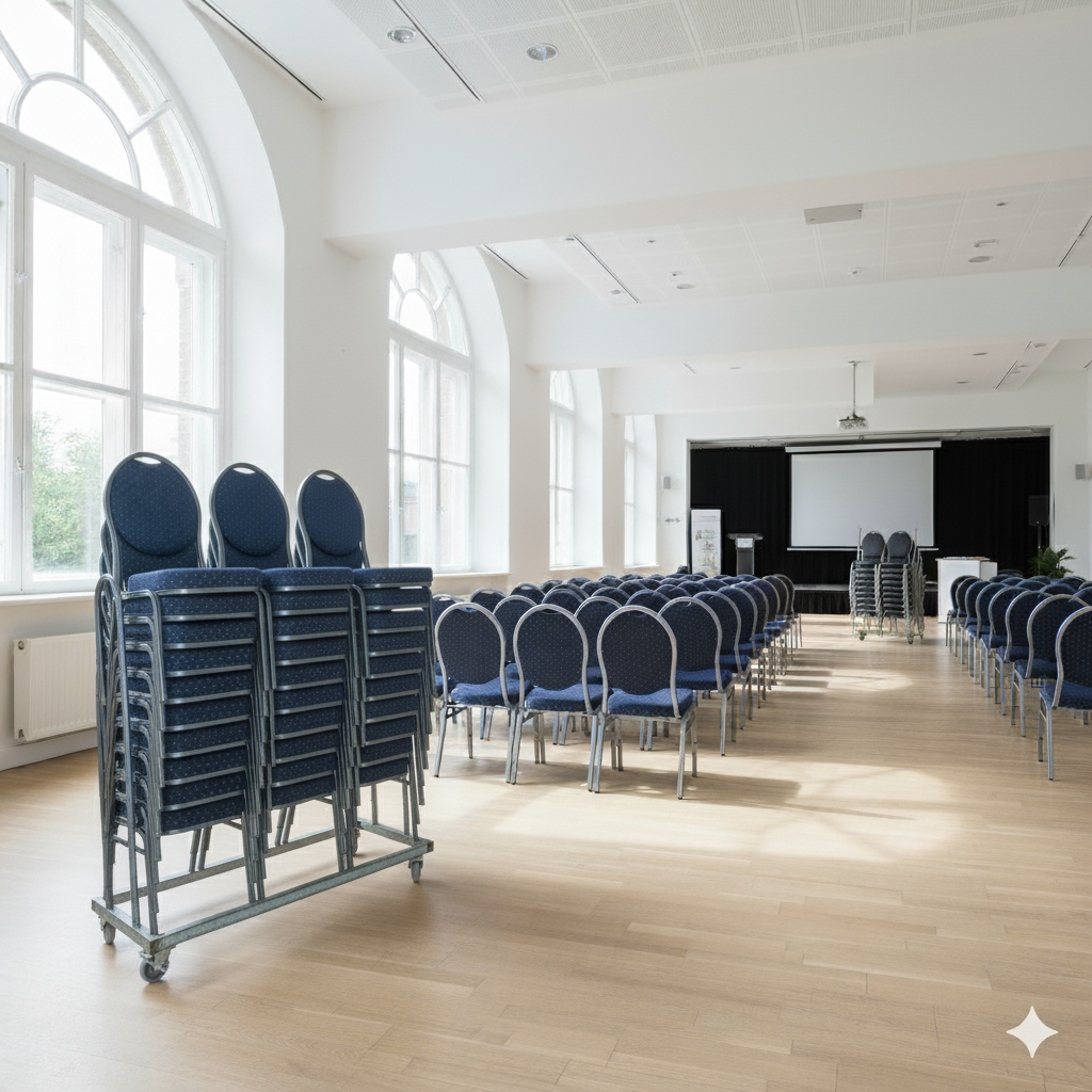 Se 30 Banquet steel stole i blå inkl. vogn til 30 stole ❤ Kæmpe udvalg i Zederkof - Køb online på udsalg og tilbud lige nu ❤ Super billig fragt og lynhurtig levering - Varenummer: Zederkof-382334 - Udsalg på Indendørs - Bord- og stolepakker - Stolepakker Spar stort – op til 53% - Over 2.739 brands med kæmpe udsalg