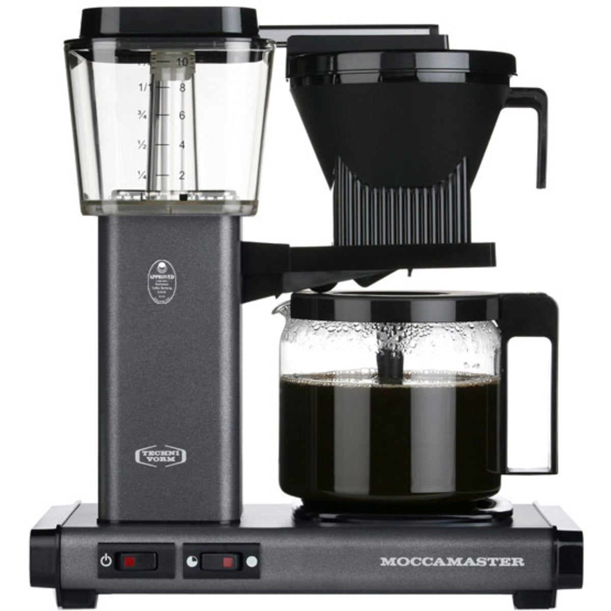 Moccamaster Automatic kaffemaskine i farven stone grey