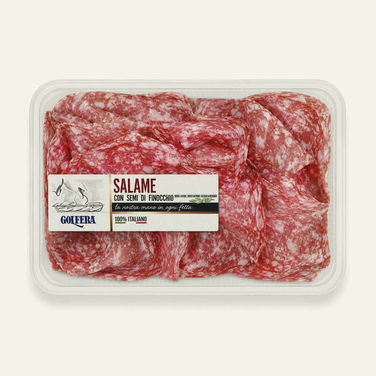 Golfera Salame di Finocchio, italiensk salami med fennikelfrø