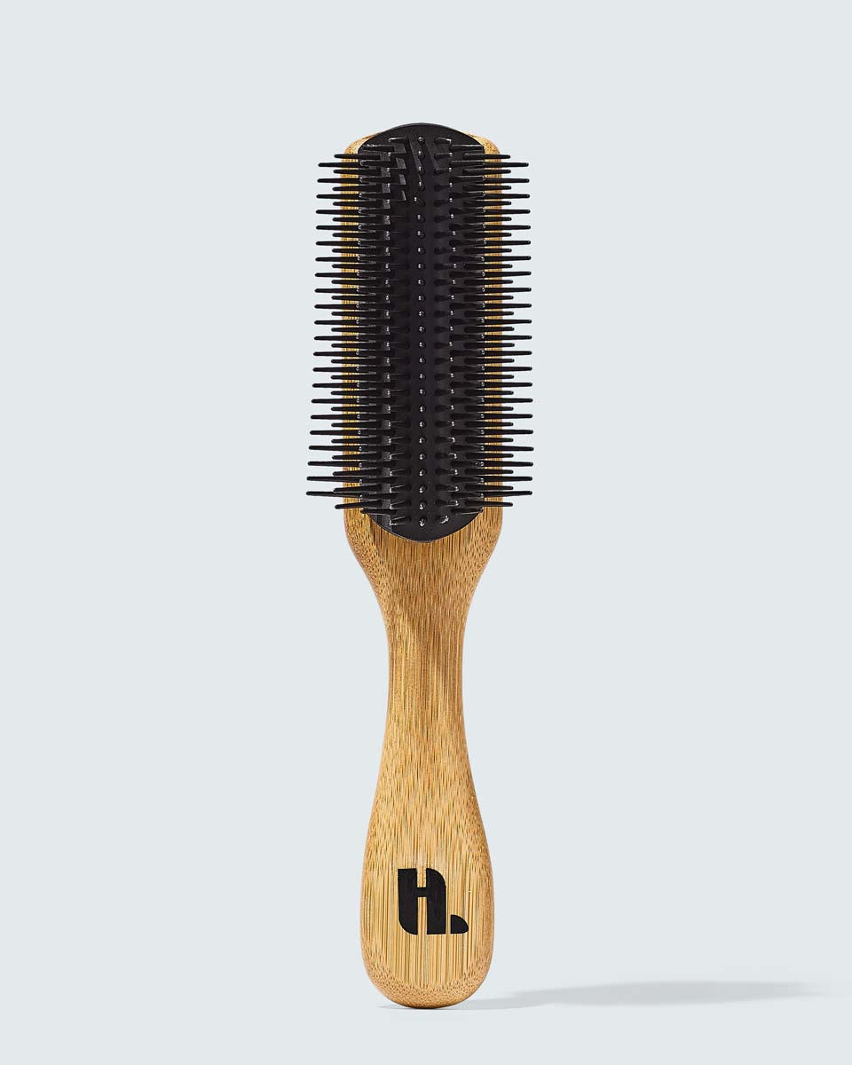 Hairlust Bamboo Defining Brush, hårbørste med smalt børstehoved