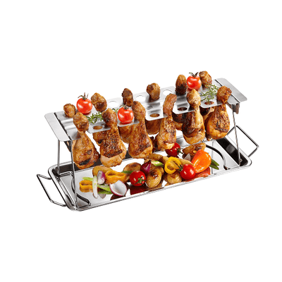 Se Gefu Grillbakke til kyllingelår - Gefu ✔ Kæmpe udvalg i  Gefu ✔ Hurtig levering: 1 - 2 Hverdage samt billig fragt - Varenummer: KKKSH-8439920984398_46822376833358 og barcode / Ean: '4006664892599 på lager - Udsalg på Grill Spar op til 57% - Over 1354 design brands på udsalg