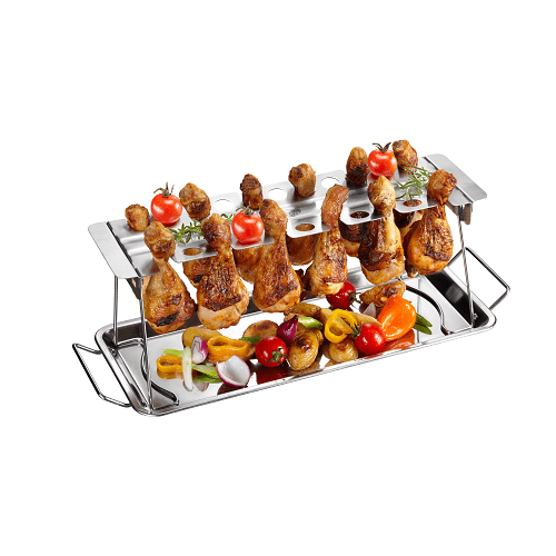Se Gefu Grillbakke til kyllingelår - Gefu ✔ Kæmpe udvalg i  Gefu ✔ Hurtig levering: 1 - 2 Hverdage samt billig fragt - Varenummer: KKKSH-8439920984398_46822376833358 og barcode / Ean: &