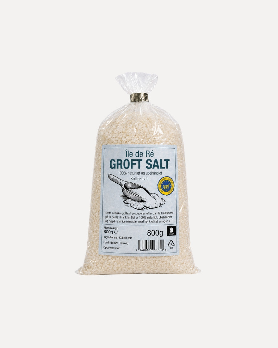 Pakke med Biogan keltisk groft havsalt, 800 g