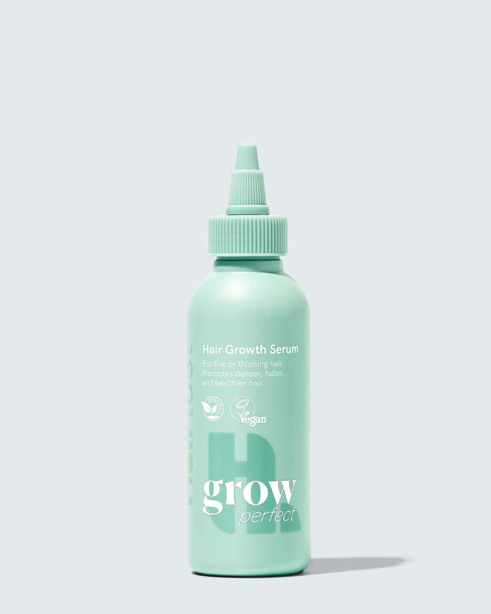 Hairlust Grow Perfect Hair Growth Serum økologisk hårserum i flaske
