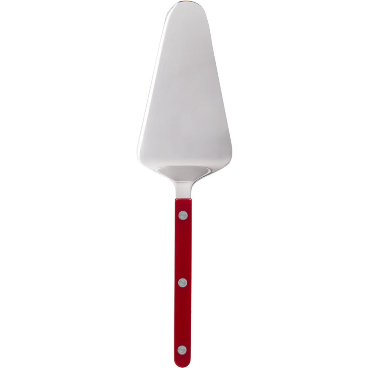 Sabre Paris Bistrot Solid kagespade 27 cm i rustfrit stål i farven burgundy