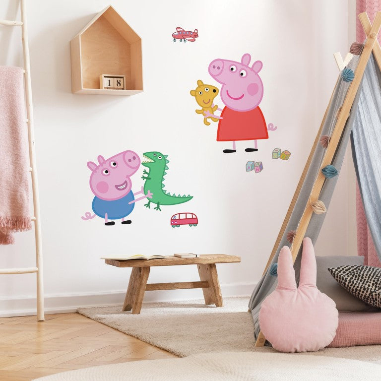 Se Gurli Gris Legetid Gigant Wallstickers ✔ Kæmpe udvalg i Roommates - Køb online på udsalg og tilbud lige nu ✔ Billig fragt • Hurtig levering - Varenummer: MMAction-216046 og 34878874937 på lager - Udsalg på Wallstickers til børneværelset Spar op til 51% - Over 785 kendte mærker på udsalg