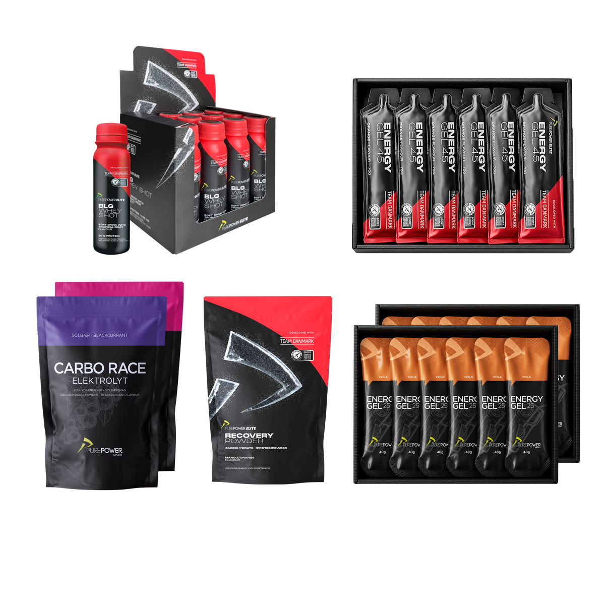 PurePower Gustav Toft Elite Pack, komplet kasse med Elite-produkter