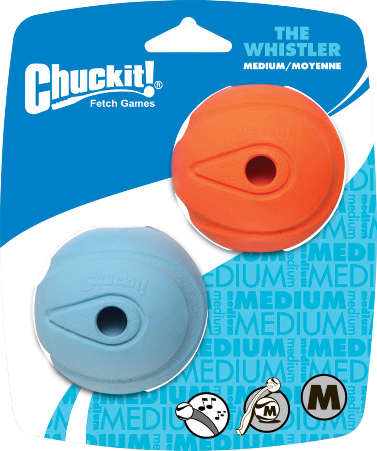Se CHUCKIT - The Whistler bold, M, 2 stk. ❤ Kæmpe udvalg i CHUCKIT - Køb online på udsalg og tilbud lige nu ❤ Meget billig fragt og hurtig levering - Varenummer: Bolig&Haven-47763597558090 og barcode / Ean: 660048202202 på lager - Udsalg på Få op til 63% i rabat - Over 2.739 brands på stort udsalg