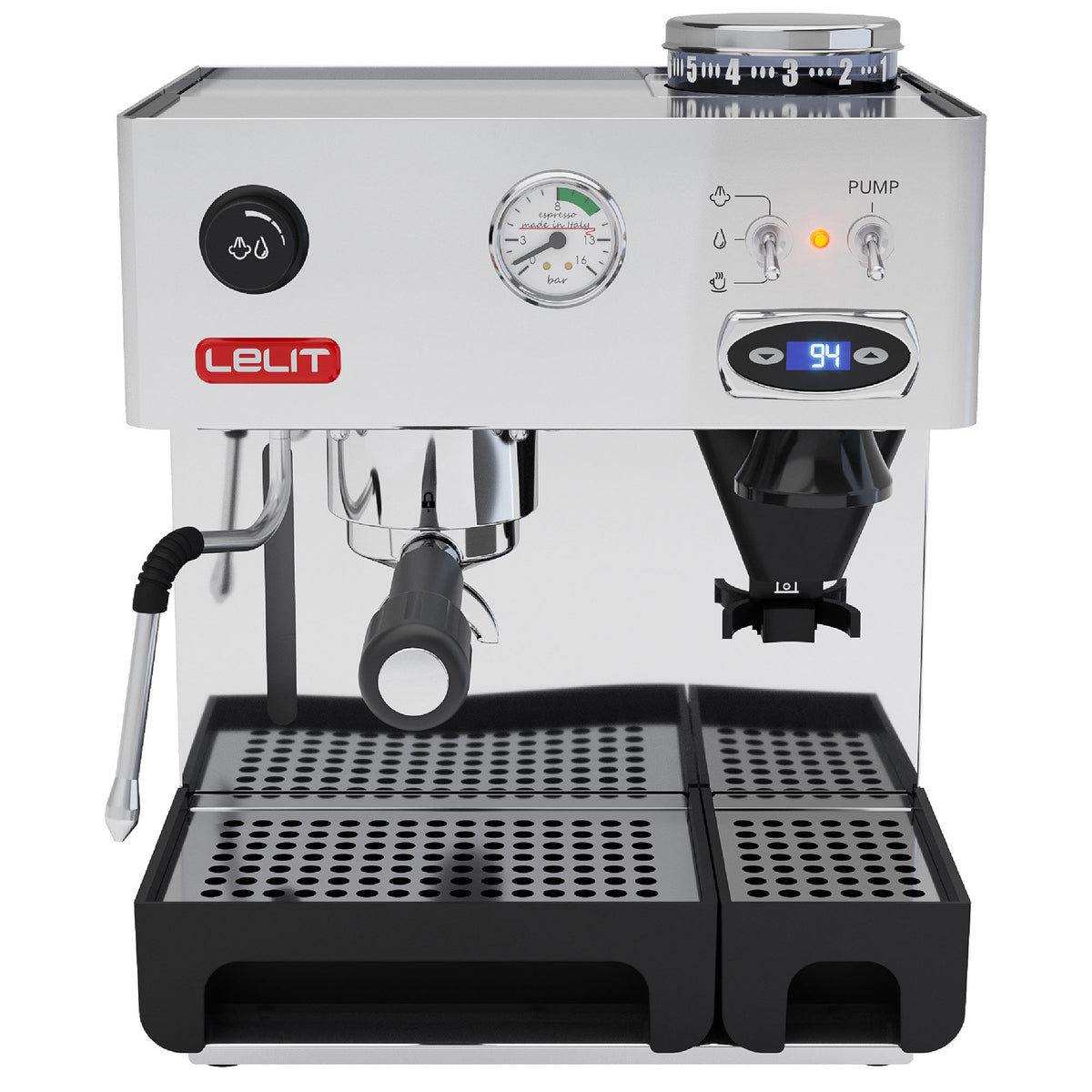 Lelit Anita PL042TEMD espressomaskine i rustfrit stål