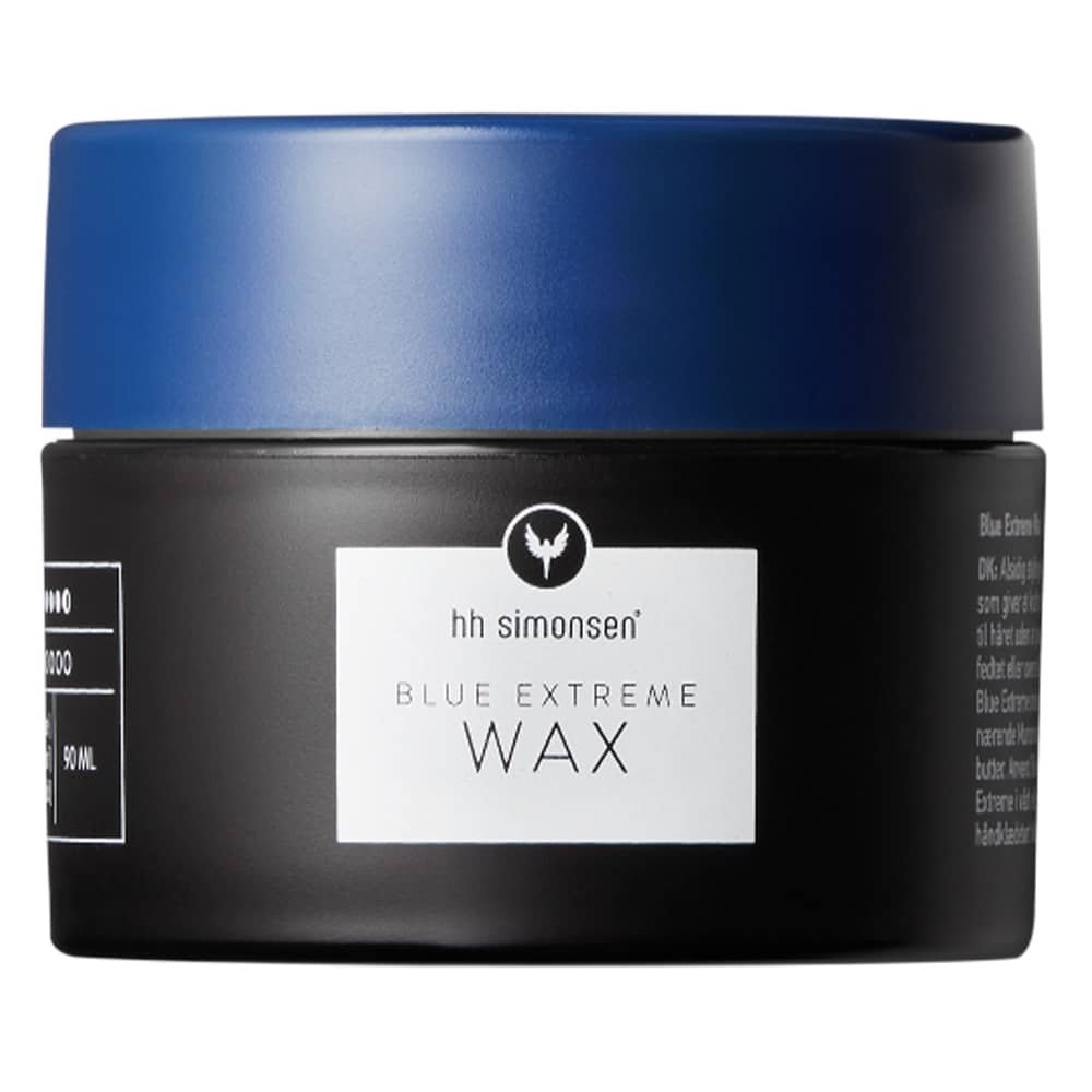 HH Simonsen Blue Extreme Wax hårvoks i 90 ml-beholder