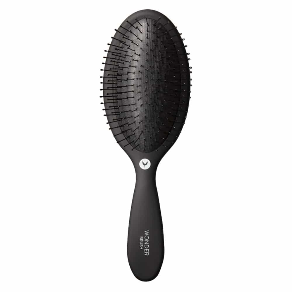 HH Simonsen Wonder Brush sort hårbørste med Smartflex-pigge