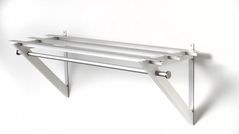 Se HH6 Hattehylde på udsalg! Bredde 68 cm, rustfri stål, 6 træfinish. Billig fragt & hurtig levering (1-2 dage). Spar op til 64%! Køb nu!
