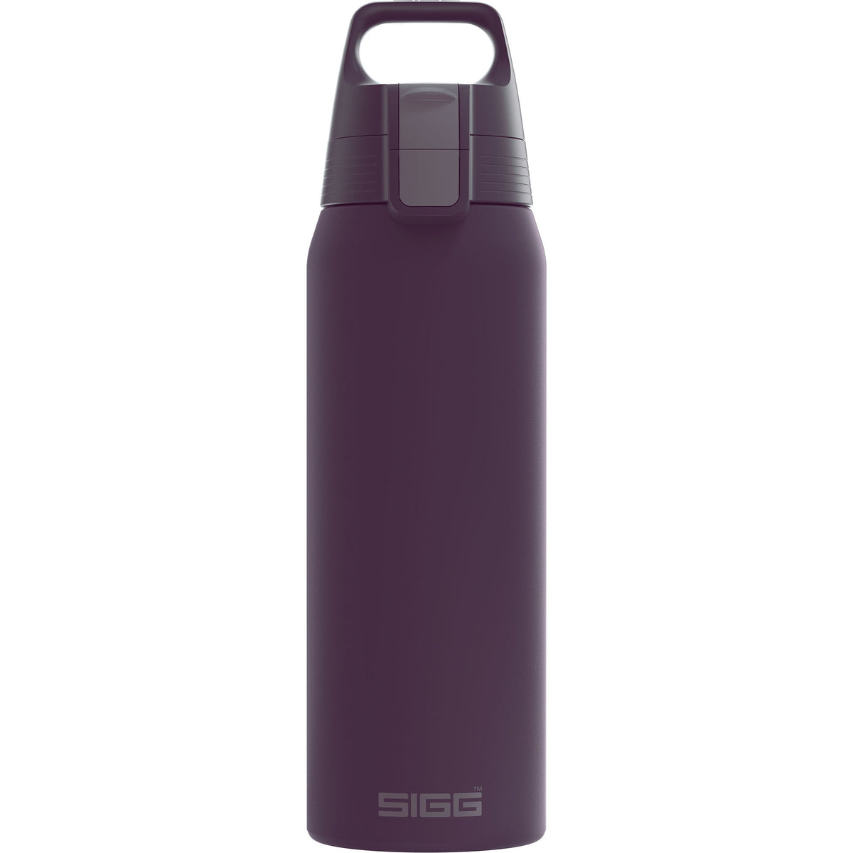 Sigg Shield Therm ONE termoflaske på 0,75 liter i dyb mættet lilla nuance, Nocturne