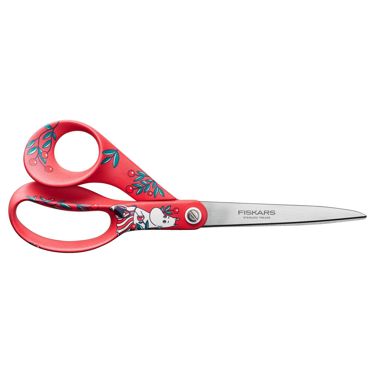 Fiskars x Moomin universalsaks med motiv af Mummimor