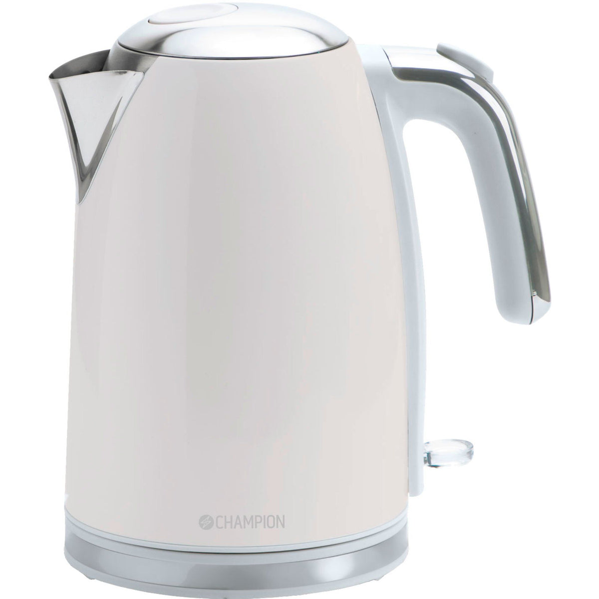 Champion elkedel på 1,7 liter i Creme White-serien med retro-design