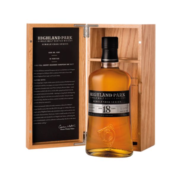 Se Highland Park 18 Yo Single Cask Limited Release Fl 70 ✔ Kæmpe udvalg i Highland Park - Køb online på udsalg og tilbud lige nu ✔ Billig fragt • Hurtig levering - Varenummer: Barlife-678703 og på lager - Udsalg på Drikkevarer - Spiritus - Whiskey Spar helt op til 79% - 2.739 kendte mærker til outletpriser