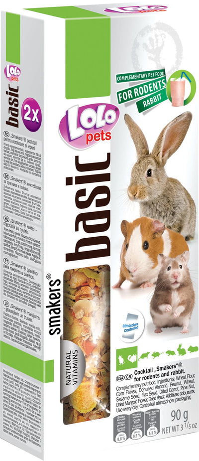 Se Lolo Pets - 2 stk. frøstænger - gnaver/Kanin, cocktail smag ❤ Kæmpe udvalg i Lolo Pets ❤ Hurtig levering: 1 - 2 Hverdage samt billig fragt - Varenummer: BGH-47763602866506 og barcode / Ean: '5904479711519 på lager - Udsalg på Alle produkter (Lagerbeholdning er større end 1) Spar op til 67% - Over 1312 kendte brands på udsalg