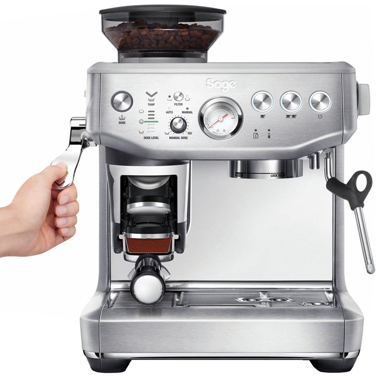 Sage the Barista Express Impress espressomaskine SES876BSS