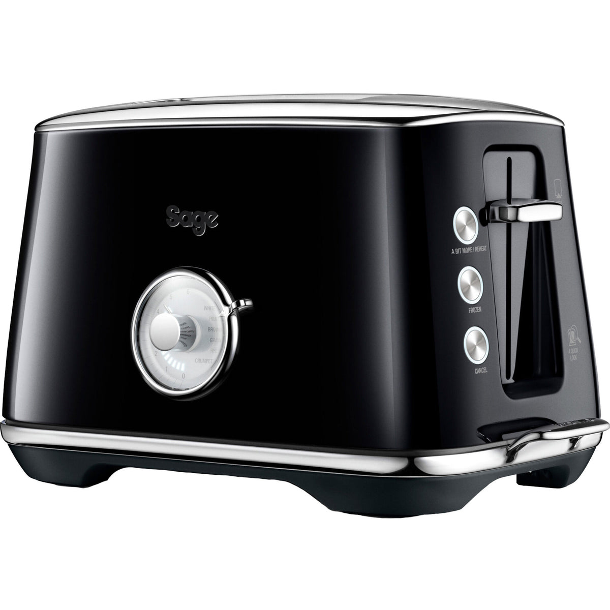 Sort Sage BTA735 The Luxe Toast Select brødrister til to skiver brød