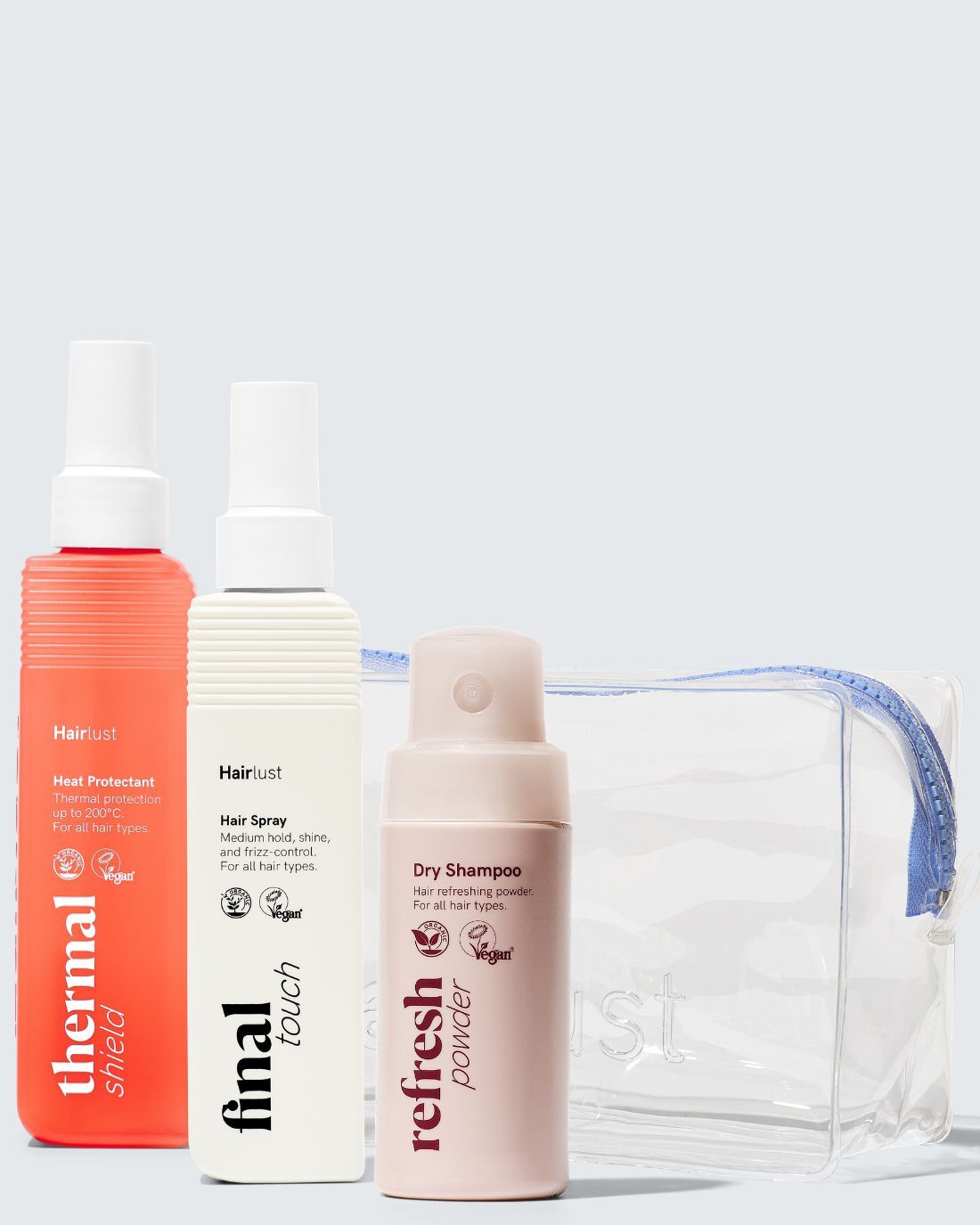 Hairlust Hair Styling Xmas Set, gavesæt med stylingprodukter til hår