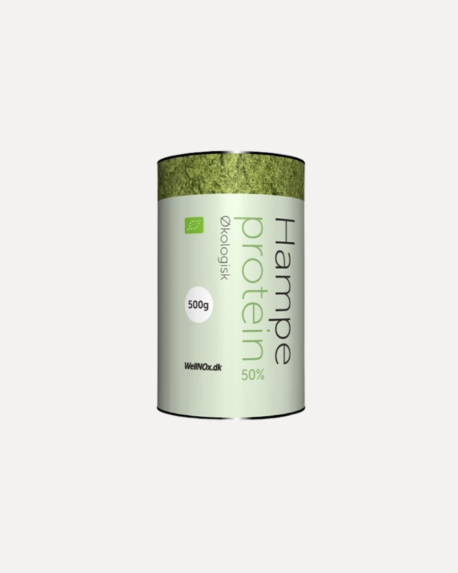 Økologisk hampeprotein fra Wellnox, 500 g