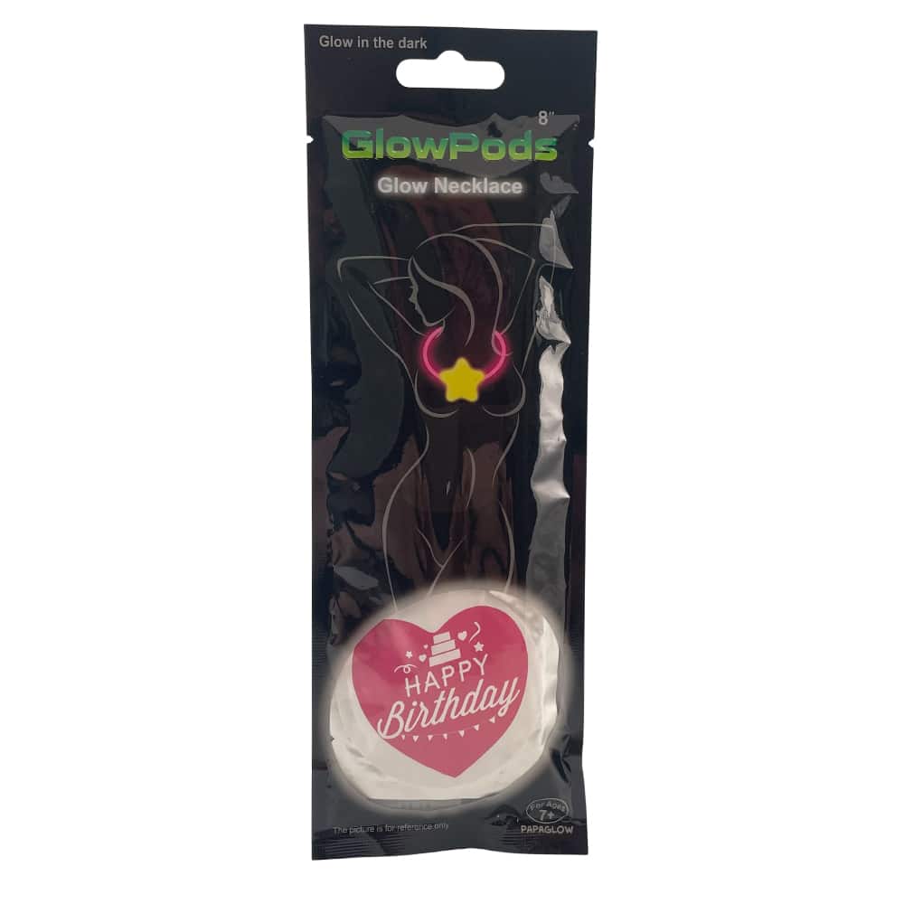 Se Halskæde m/hjerte- Selvlysende glow stick - 2 modeller - Happy Birthday rød ✔ Kæmpe udvalg i Satana - Køb online på udsalg og tilbud lige nu ✔ Super billig fragt og lynhurtig levering - Varenummer: Satana-1248661 på lager - Udsalg på Sundhed > New Nordic > Immunforsvar Få op til 63% i rabat - Shop udsalg fra mere end 1.798 mærker