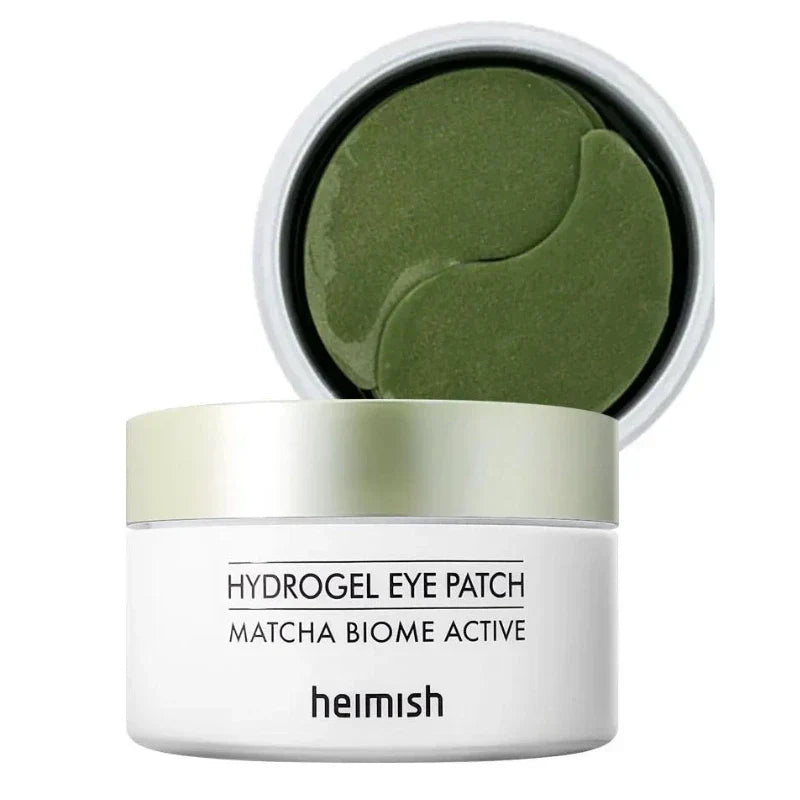 Heimish Matcha Biome Hydrogel Eye Patch – pakke med 60 hydrogel øjenmasker med grøn te