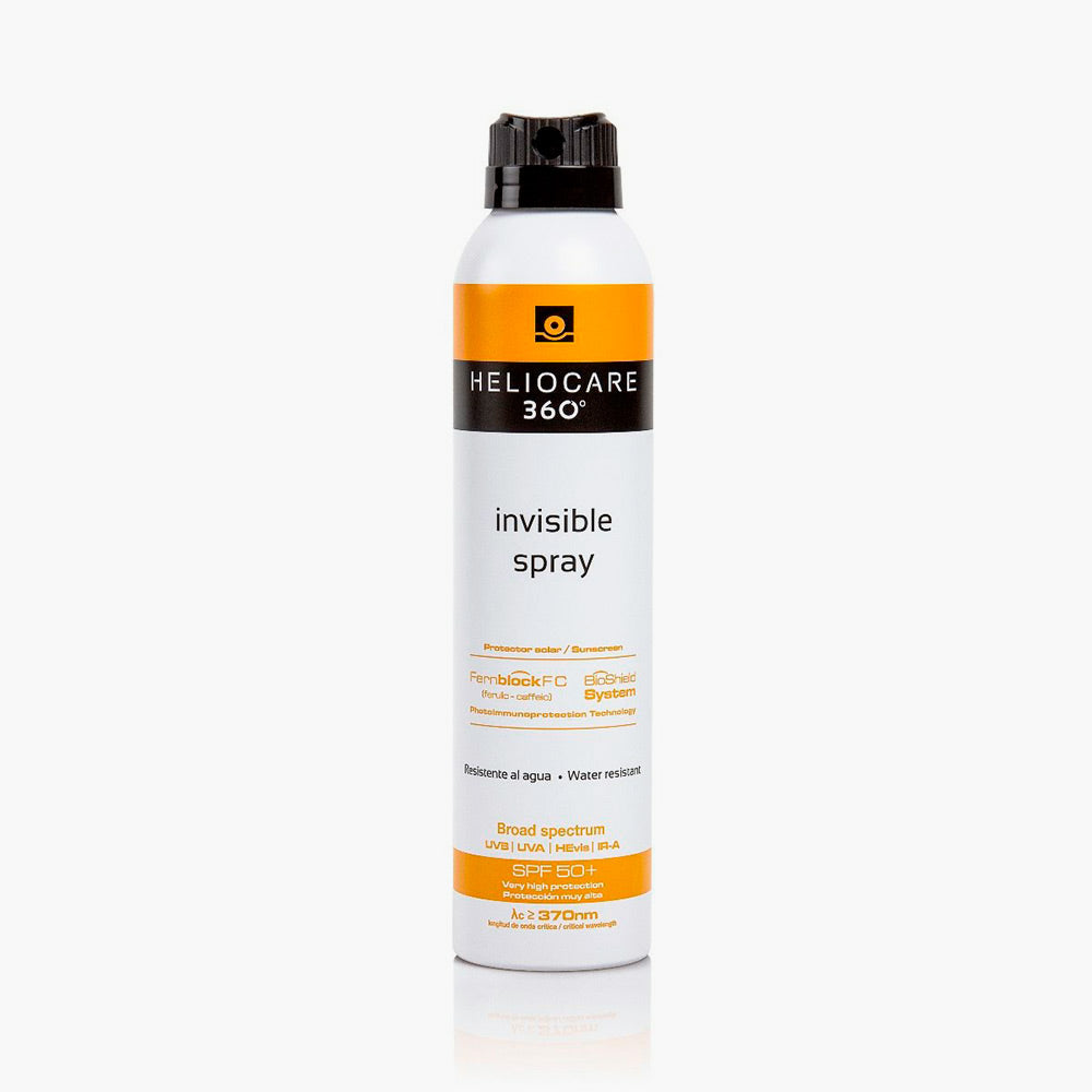 Heliocare 360 Invisible Spray SPF 50 solcreme i sprayflaske