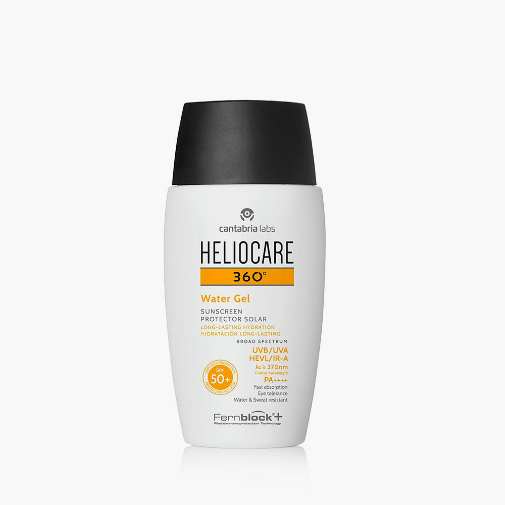 Heliocare 360 Water Gel SPF50+, ultralet solbeskyttelse til huden