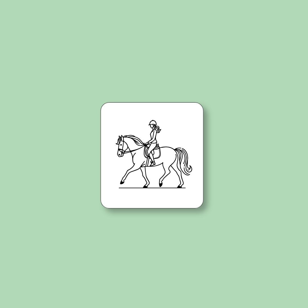 ToDoodle pictogram med motivet Hestesport til familiens oversigt