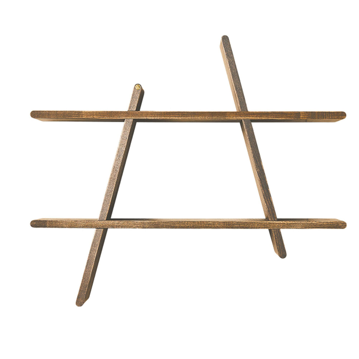 Andersen A-Shelf large vægmonteret hylde i dark wood