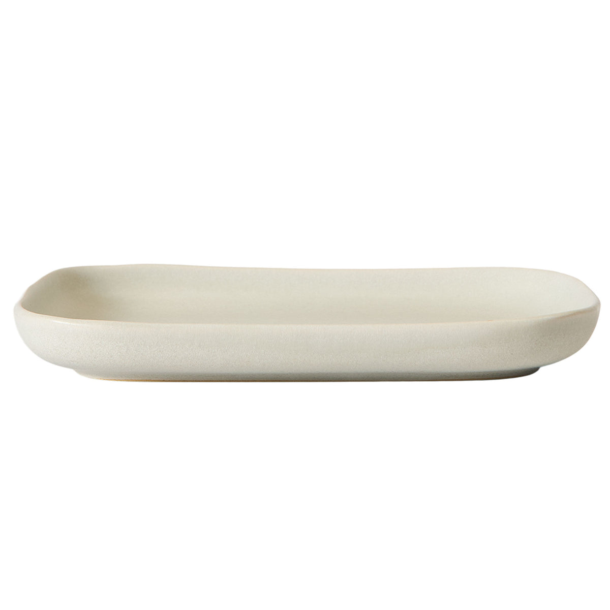 Muubs Ceto serveringsfad i stentøj på 14,5 cm i farven soft grey