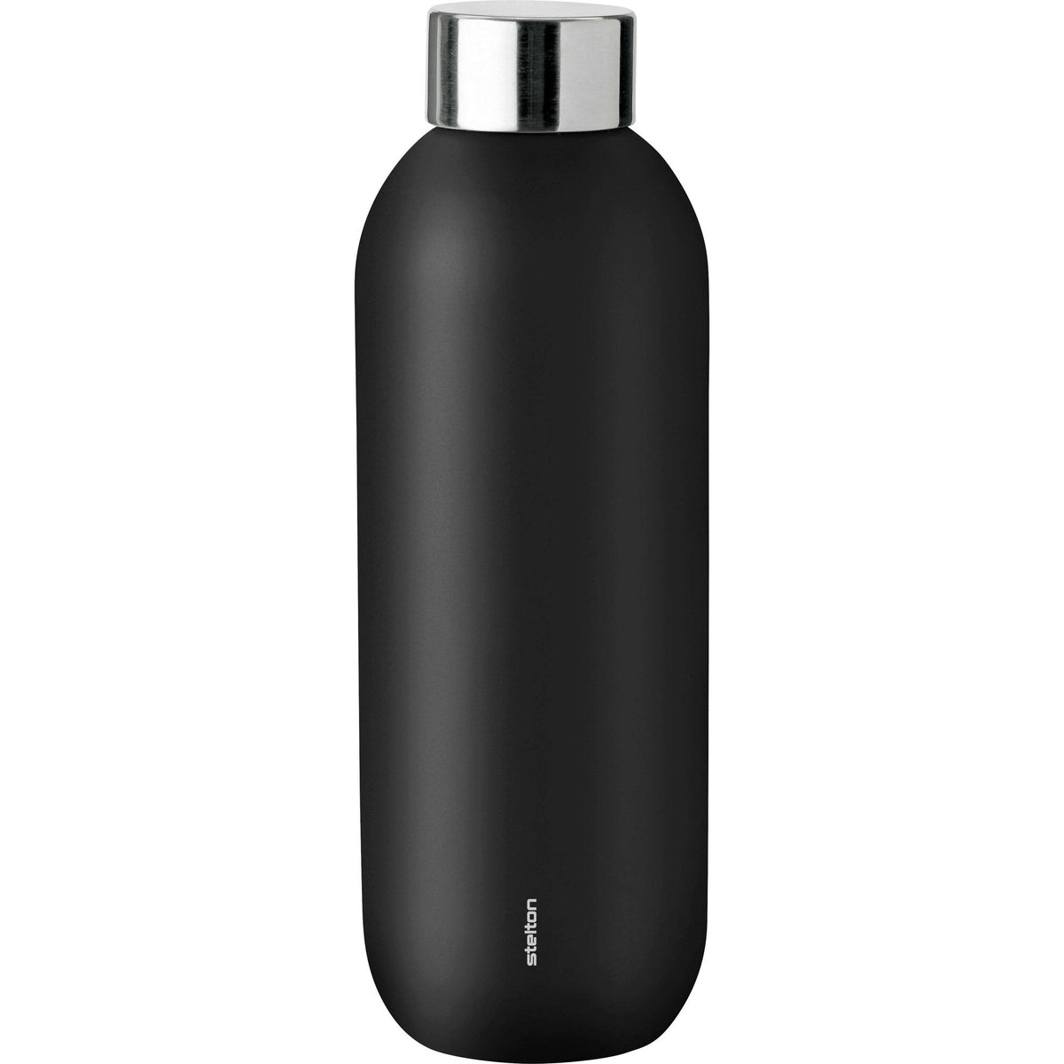 Stelton Keep Cool drikkeflaske på 0,6 liter i sort