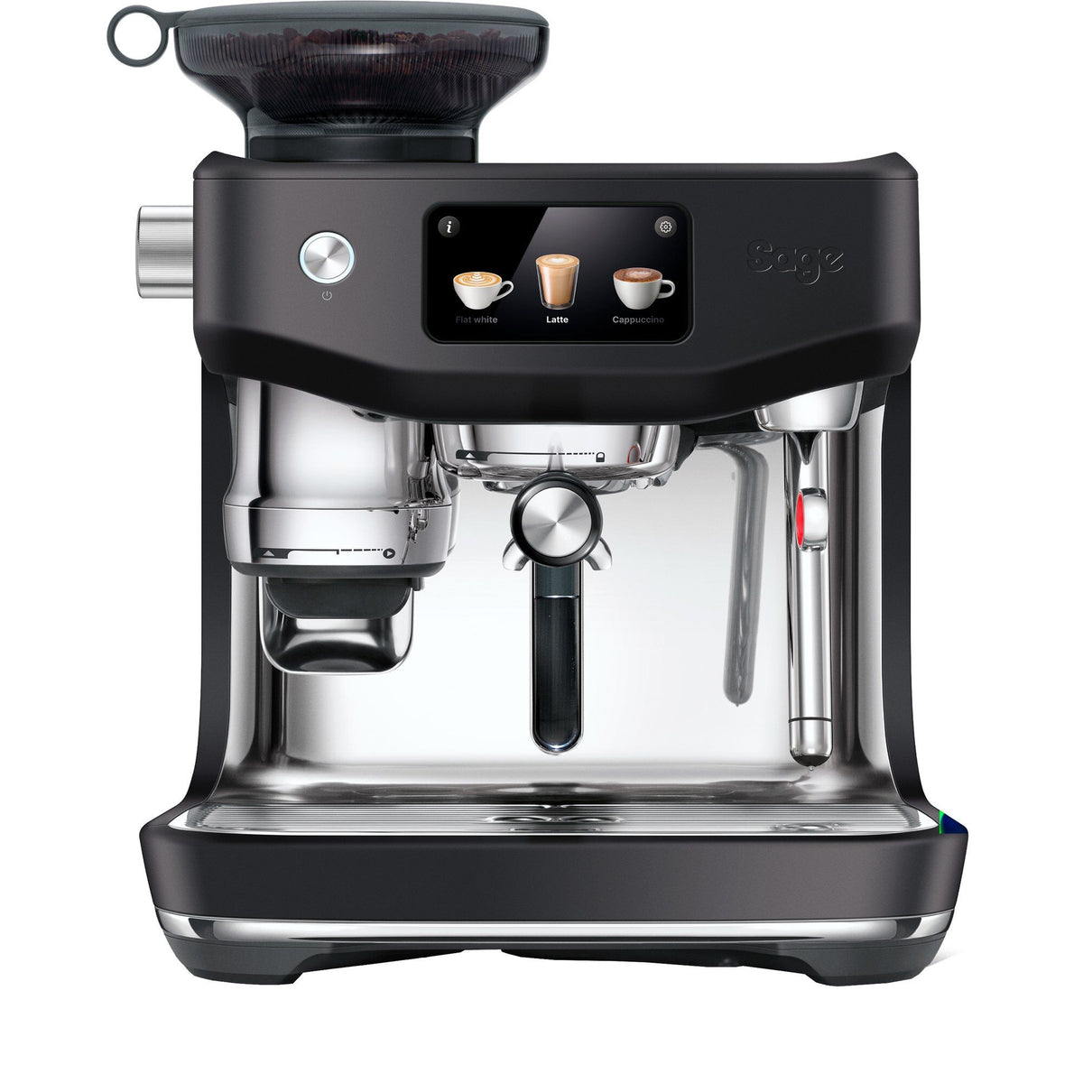 Sage The Oracle Jet espressomaskine i farven black truffle