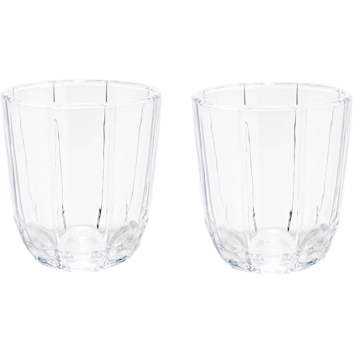 Holmegaard Lily vandglas i klart glas, 32 cl, sæt med to stk.