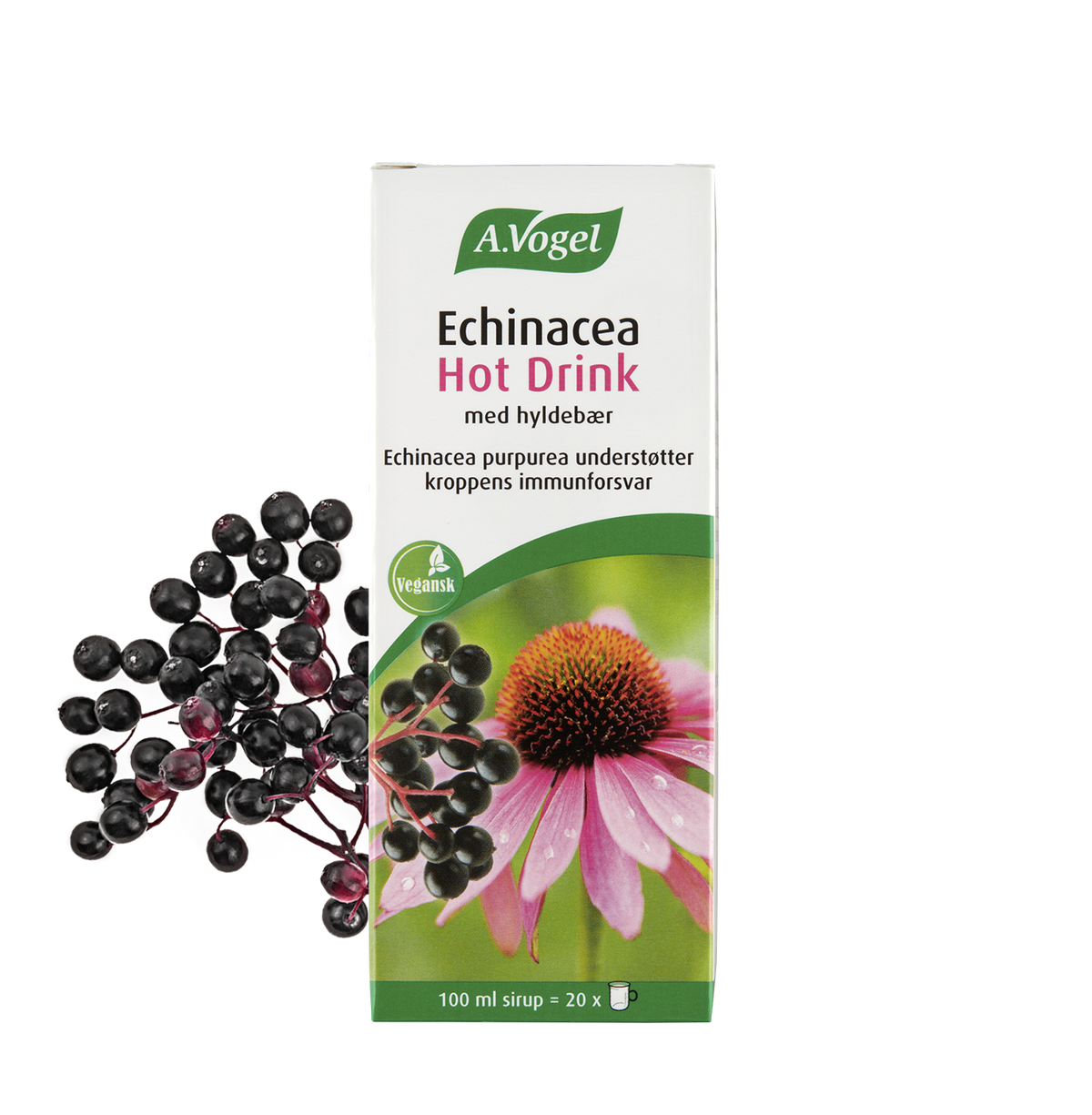 Pakning med A. Vogel Echinacea Hot Drink, 100 ml