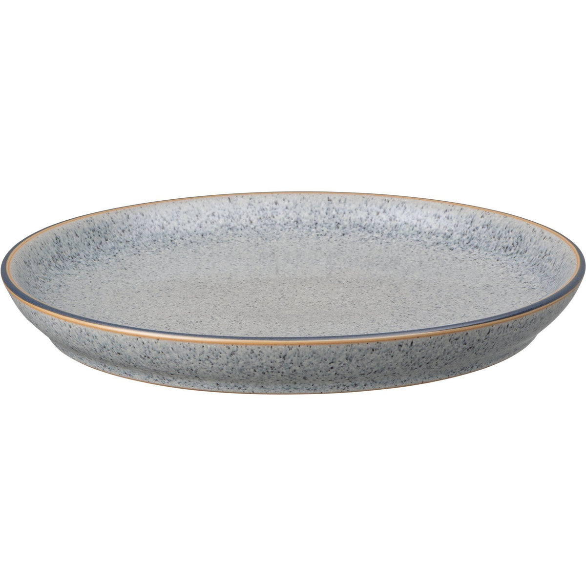 Denby Studio Grey tallerken med diameter på 26 cm og høje kanter