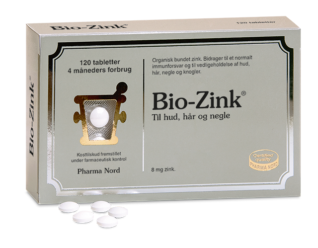 Pharma Nord Bio-Zink, pakning med 120 tabletter