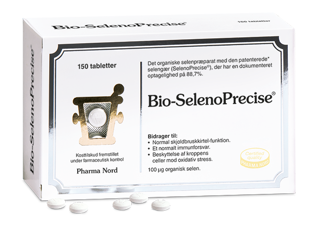 Pakning med Pharma Nord Bio-SelenoPrecise selentabletter, 150 stk.